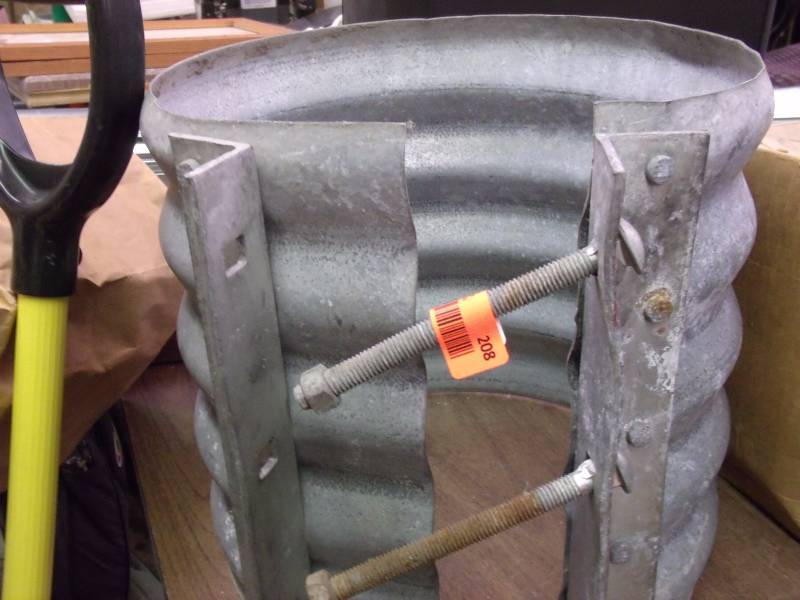 galvanized pipe clamp