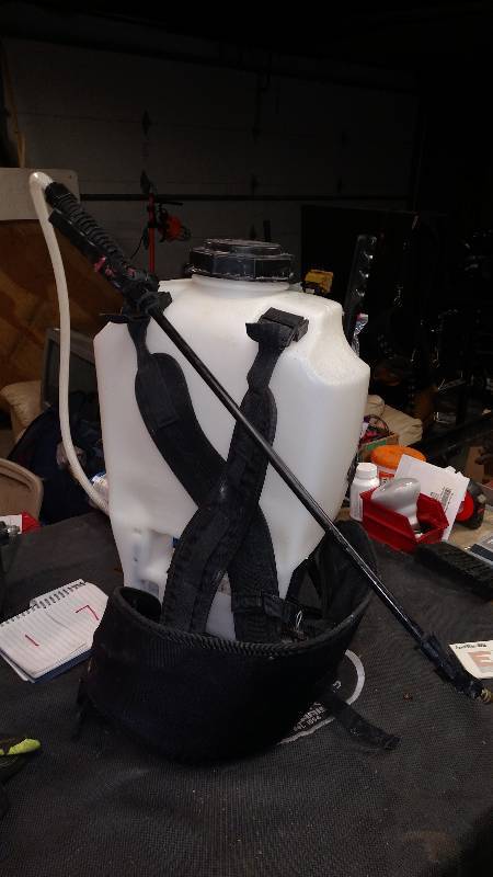 Stanley Back Pack Sprayer- appears like new