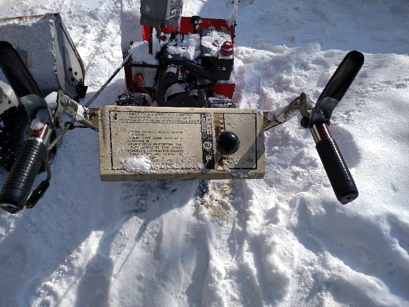YARD MAN Snowblower, 2 stage, tecumseh engine-tested today works