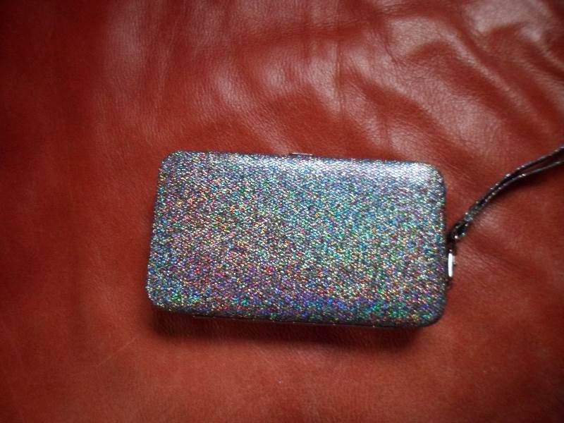 Sparkle Clutch Purse wplace for cell phone