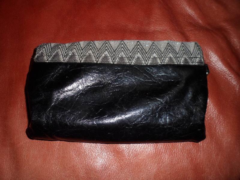 Black & Silver Clutch Purse
