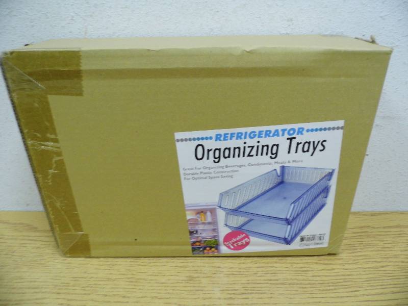 Refrigerator Stacking Oranizer Trays