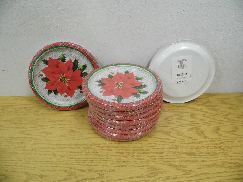 10 Packs of 16 each Paper Plates