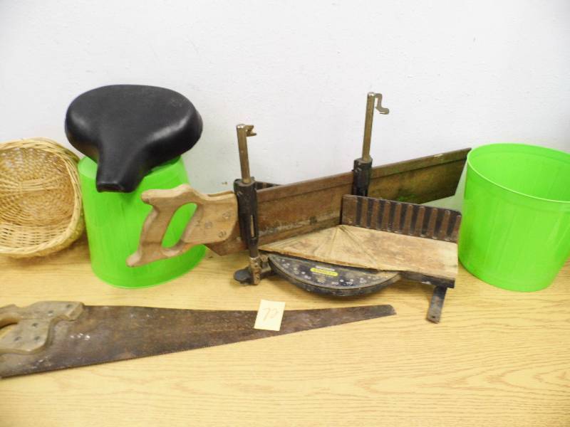 Miter Box - Step Stool - Misc