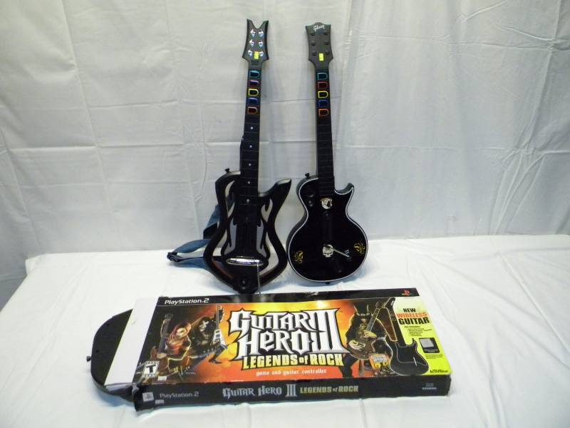 lot 33 image: PS2 Guitar Hero Lot