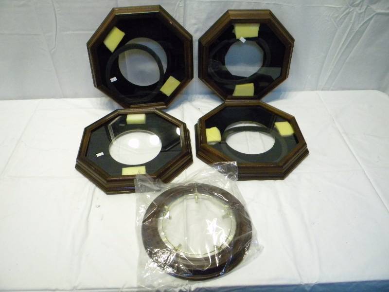 lot 56 image: Wood Plate Holders