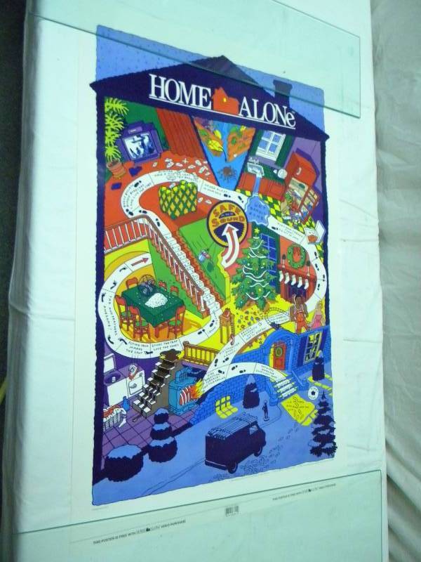 lot 143 image: Home Alone Movie Poster