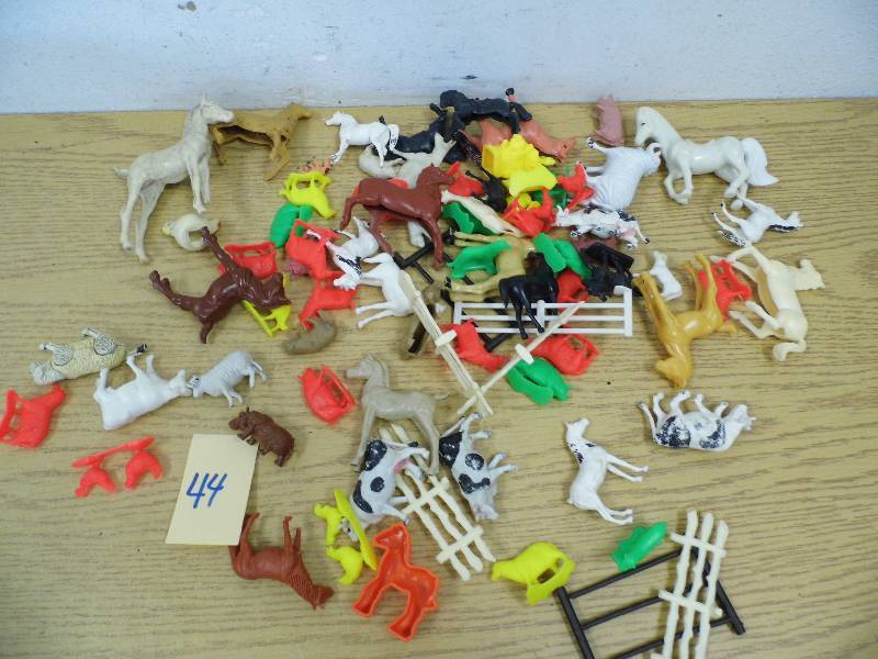 Vintage Farm Animals & Toys