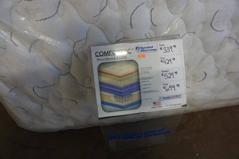 Symbol Mattress Brand Comfortec Queen Size Mattress & Box SpringBase Set