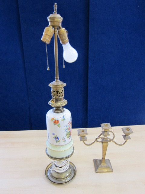 Lamp and Candle Holder