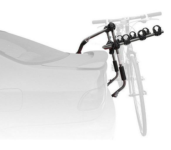 lot 9 image: SpareHand Universal Trunk Mounted 3 Bike Rack