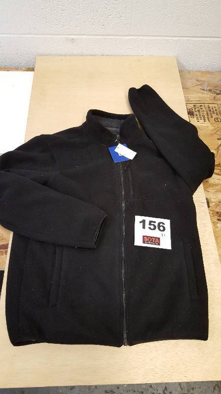 Weatherproof� 32 DEGREES SHERPA FLEECE JACKET MENS-BLACK LARGE