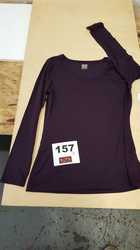 Weatherproof�  32 Degrees Womens Heat Scoop Neck Thermal Top  Purple SZ X-LARGE