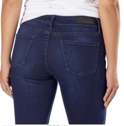 Calvin Klein Jeans Ladies Ultimate Skinny Jean-Inky Blue- SZ 832