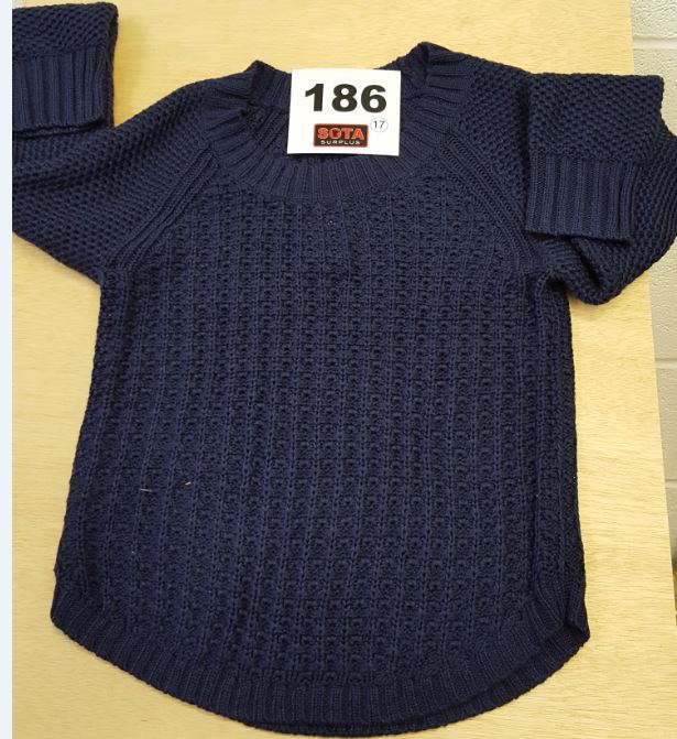 Calvin Klein Womans Sweater Patriot Blue - SZ Large