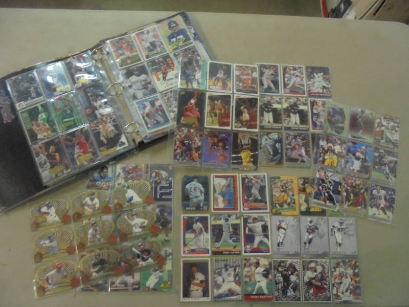 lot 38 image: Lot - Over 190 Misc Trading Sports Cards