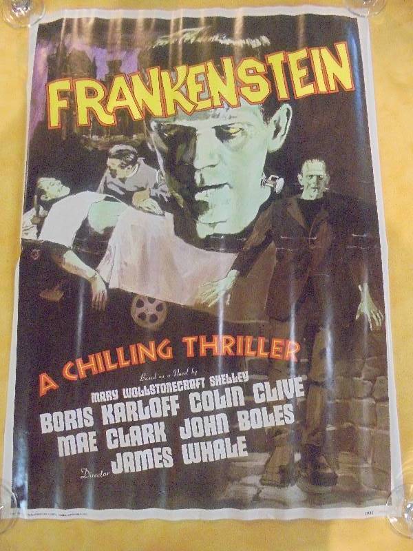lot 39 image: 1976 Frankenstein Movie Poster