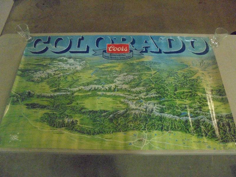 lot 42 image: 1982 Coors Colorado Poster