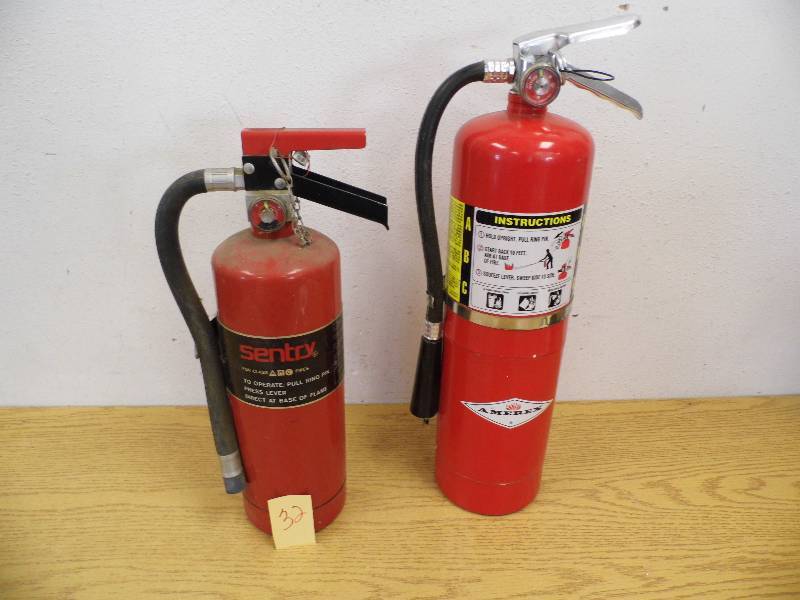 2 Fire Extinguishers