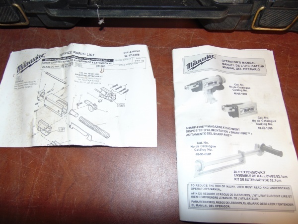 Milwaukee Screw Driver With Case