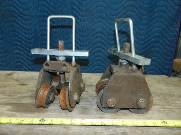 (2) Roller Wheels