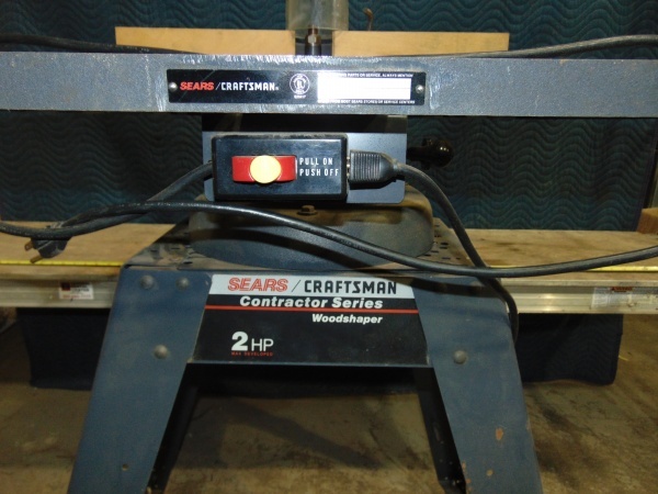 2 HP Sears Craftsman Wood Shaper