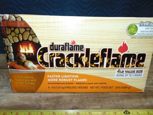 Box of Duraflame Crackleflame