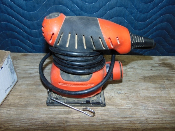 Palm Sander and Drill