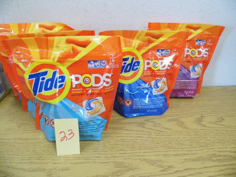 lot 23 image: Assorted Tide Pods