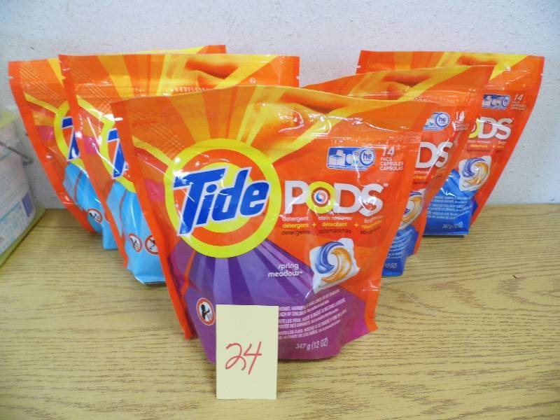 lot 24 image: Assorted Tide Pods
