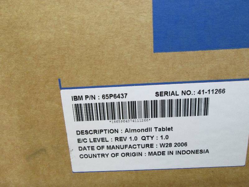 IBM  Wireless Mobile Tablet Scanner POS Retail System 7054-110