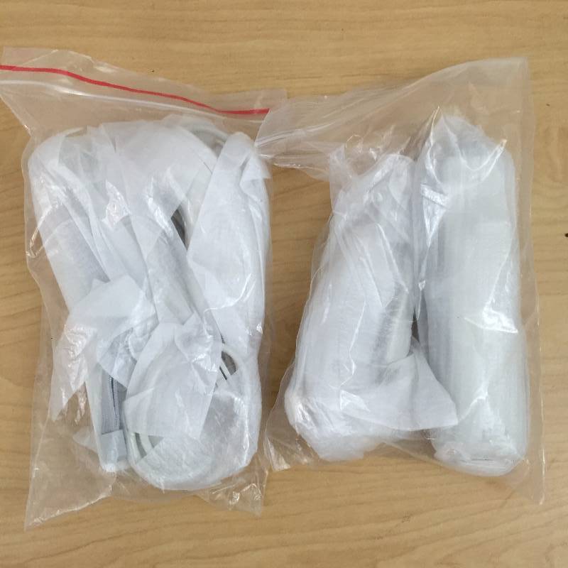 lot 47 image: 2 New Nintendo Wii Remote and Nunchuck Controller Combo White by Gator Crunch