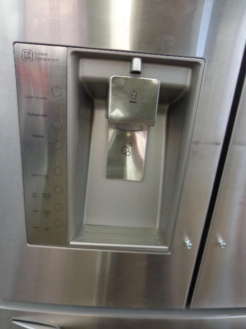 LG Refrigerator Stainless Steel Floor Madel