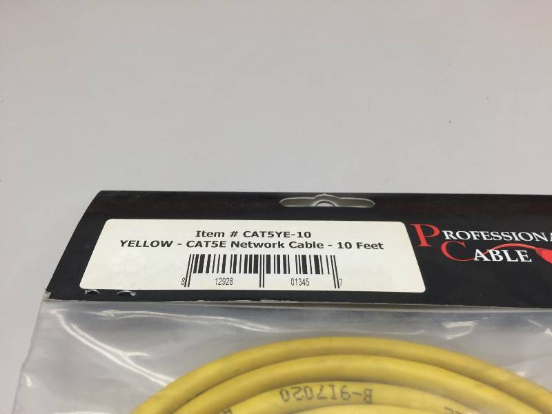 PROFESSIONAL 10 NETWORK CABLE CAT 5E