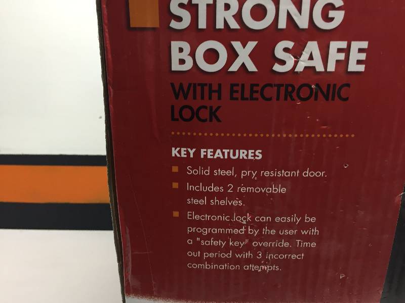 STACK-ON STRONG BOX SAFE