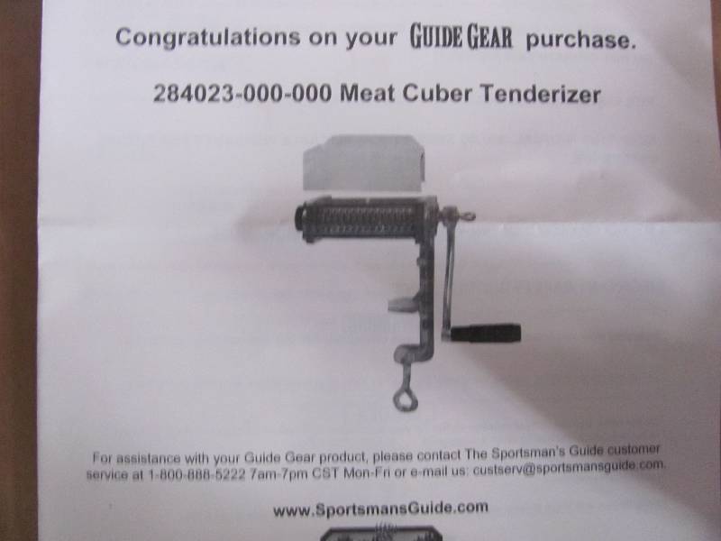 Meat Tenderizers