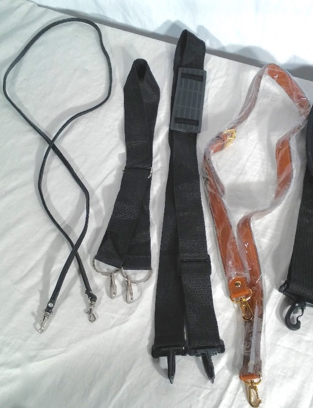 Lot of (9) Straps