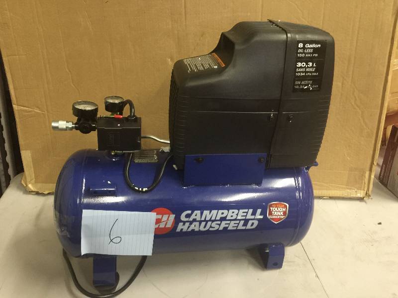 lot 6 image: CH  8 Gal Compressor Tested Works