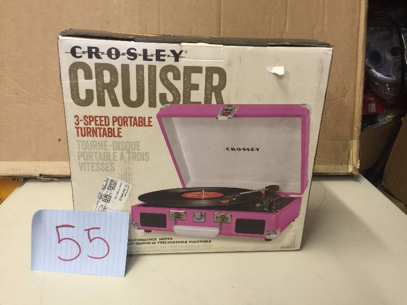 lot 55 image: Crossley Cruiser 3 Speed Turntable New