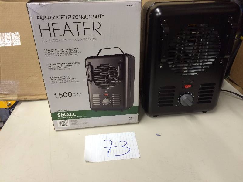 lot 73 image: Fan Forced Electric Heater
