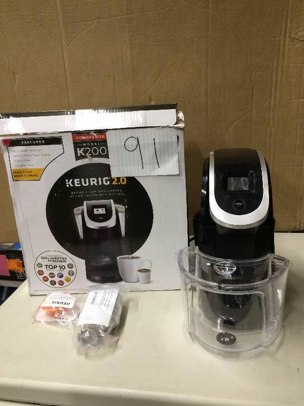 lot 91 image: Keurig 2.0 Tested