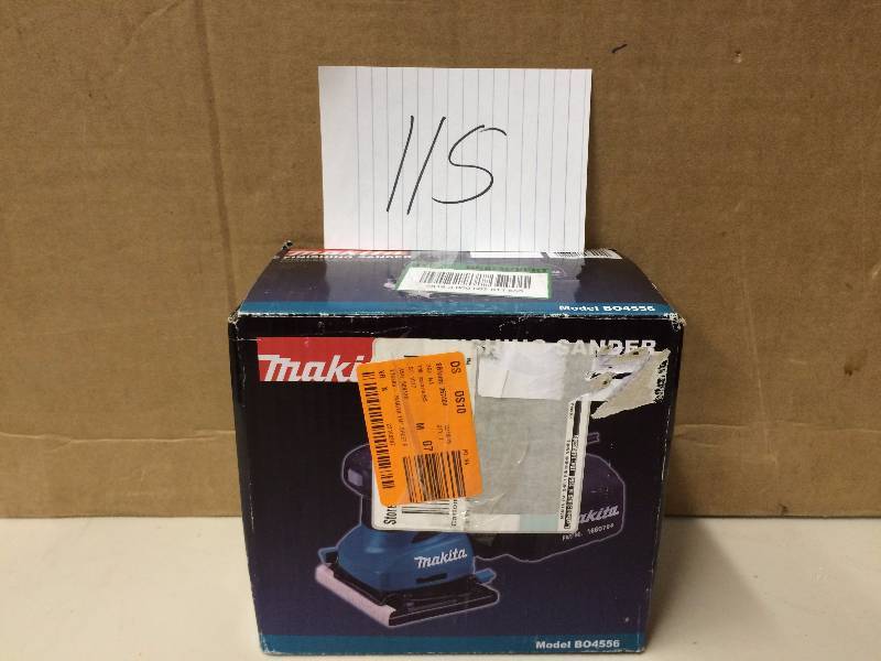 lot 115 image: Makita Sander Used Tested Works