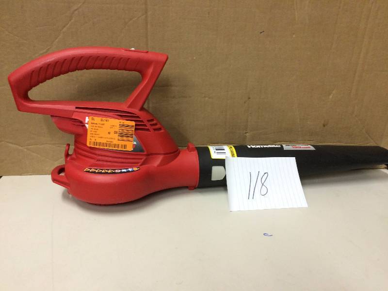 lot 118 image: Homelite Electric Blower tested works