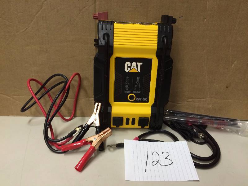 lot 123 image: CAT CP1000 Inverter Not Tested in like new condition