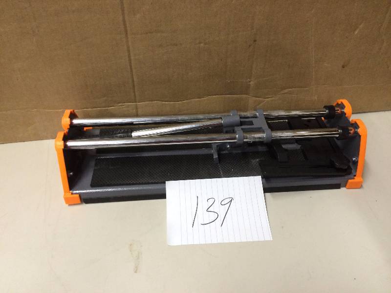 lot 139 image: HDX 14 Tile Cutter used