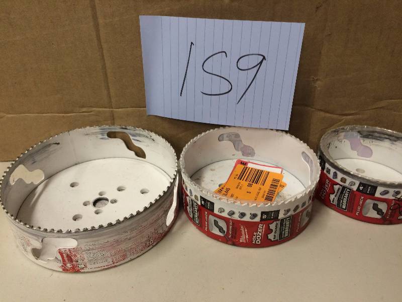 lot 159 image: Lot of assorted Milwaukee Hole Dozers
