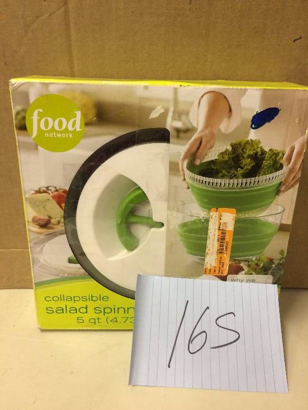 lot 165 image: Food Network Salad Spinner