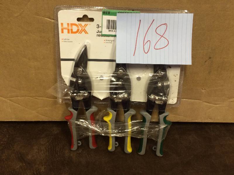 lot 168 image: Lot of HDX Cutters