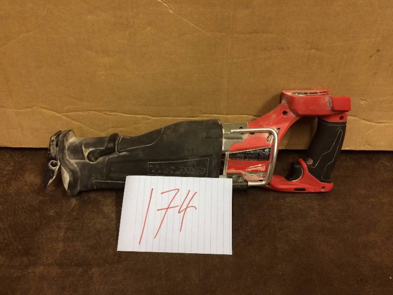 lot 174 image: Milwaukee Sawzall Tool Only M18 Fuel
