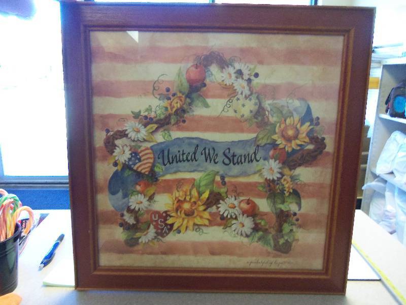 Home Interiors Patriotic Print